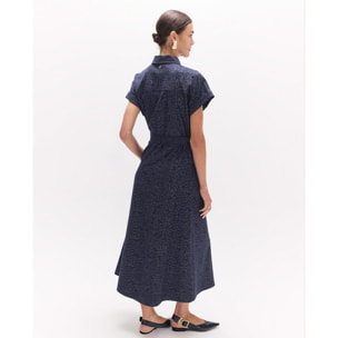 Abito lungo in denim
