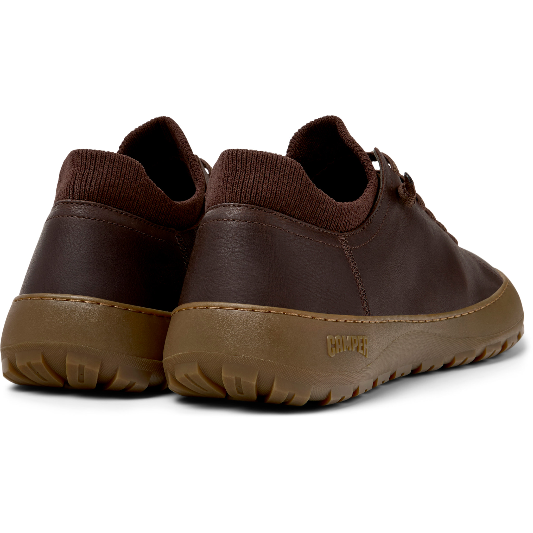 Zapatillas - CAMPER Peu Serra - Marron - Piel de ante