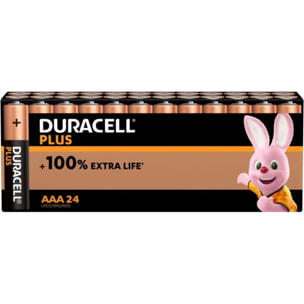 Pile DURACELL plus AAA x24