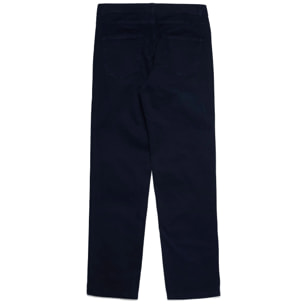 Pantaloni Robe di Kappa Uomo Jorman Comfort Peached Gabardine Blu