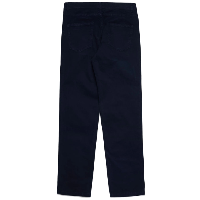 Pantaloni Robe di Kappa Uomo Jorman Comfort Peached Gabardine Blu