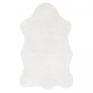 Tapis salon et chambre tissé motif faux uni NESI
