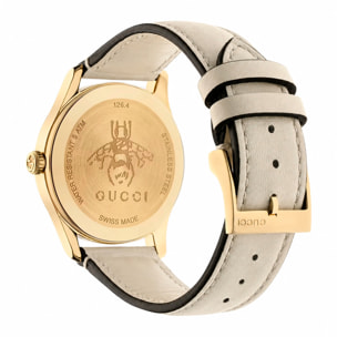 Reloj Gucci YA1264128 Mujer Analogico Cuarzo con Correa de Cuero