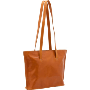 Borsa a spalla da donna - Modello False - 100% pelle - 27.0 x 38.5 x 10.0 cm