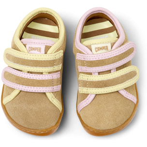 Zapatillas - CAMPER Peu Cami Kids Twins - Marron - Cuero de gamuza