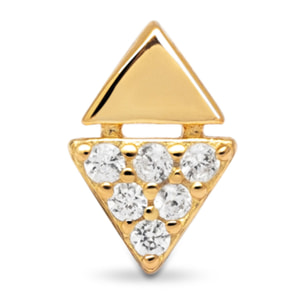 Orecchino Egypt   Argento Placcato Oro