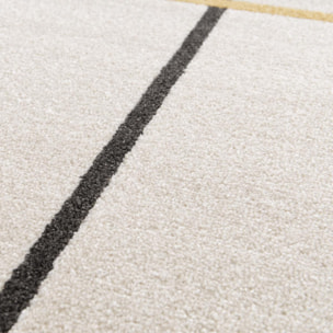 Tapis contemporain Lofe motif géometrique