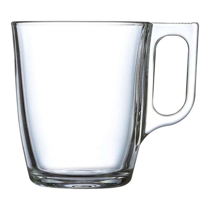 6 mugs de vidrio 25 cl Nuevo - Luminarc
