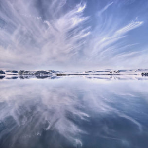 Tableau paysage Une Journee en Arctique Tableau alu Dibond