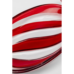 Coupe bonbon rouge 34cm Kare Design