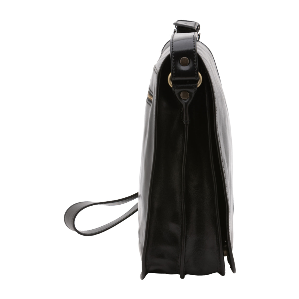 Borsa a tracolla  da uomo In Vera pelle Made in Italy 30x38x12 cm