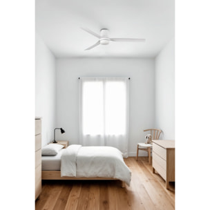 MINI PUNT TUB S LED Ventilatore a soffitto bianco TUYA