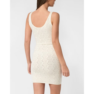 PHILIPP PLEIN Vestido de punto MONOGRAM