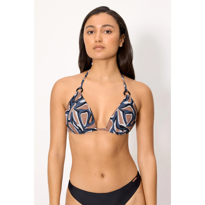 Top bikini a triangolo push-up
