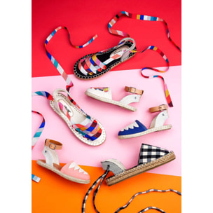 Espadrillas da bambina con lacci