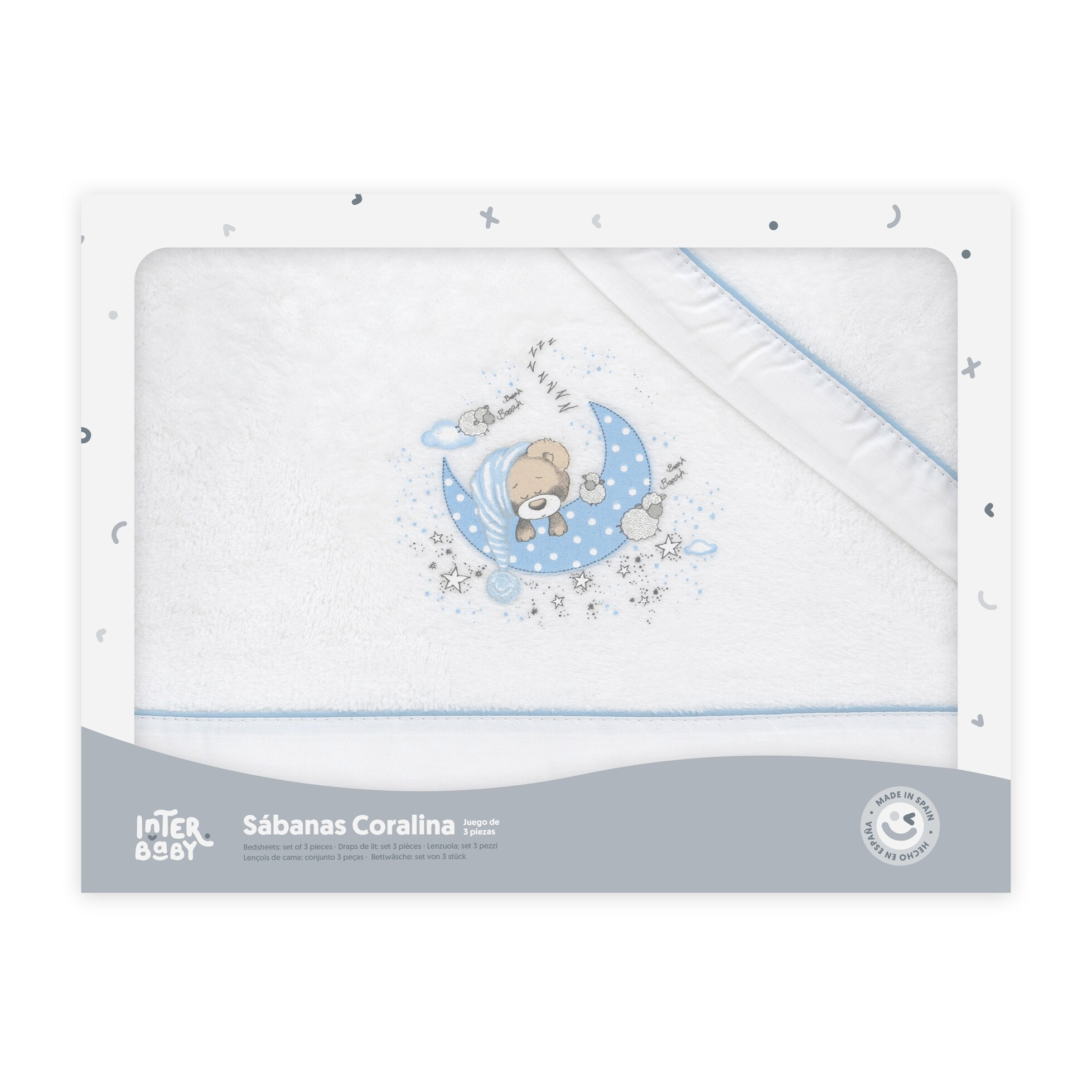 Triptico Coche Coralina Mod New Sleeping Bco/Azul