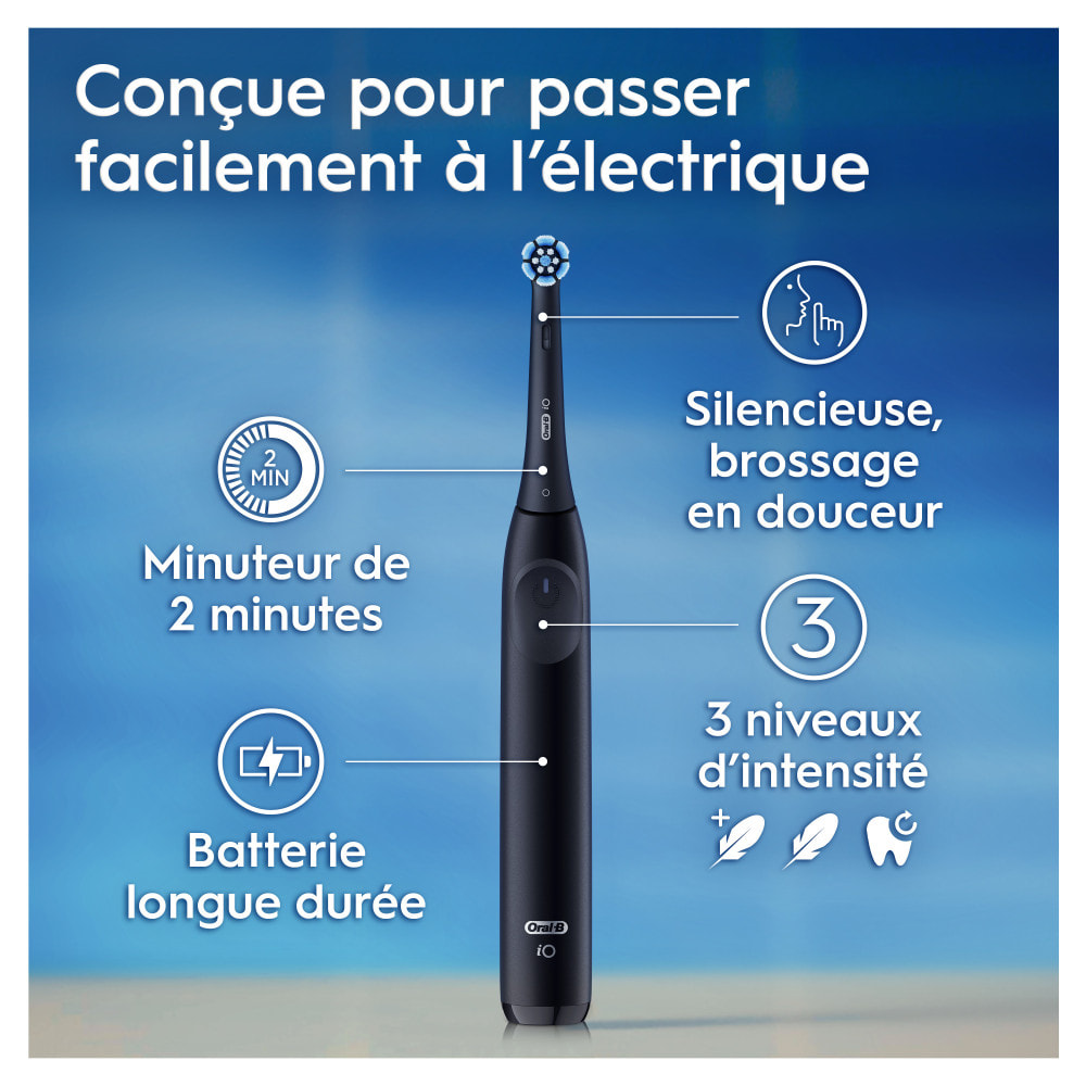 Oral-B iO2 Brosse À Dents Électrique Noire