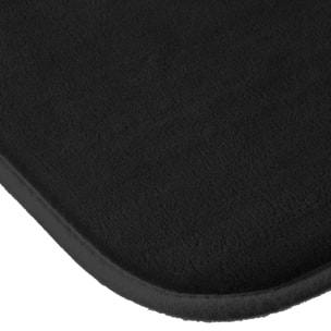 Tapis mémoire de forme Noir Colorama