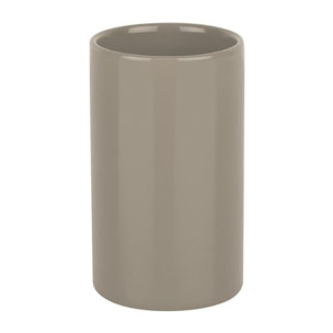 Gobelet Céramique TUBE Taupe Spirella