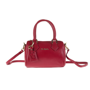 Borsa a bauletto da donna Made in Italy - Oriana Chic - 100% pelle - 23.0 x 15.0 x 14.0 cm