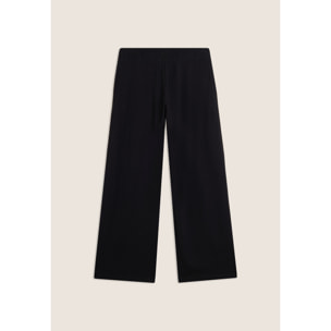 Pantaloni cropped comfort fit con gamba dritta