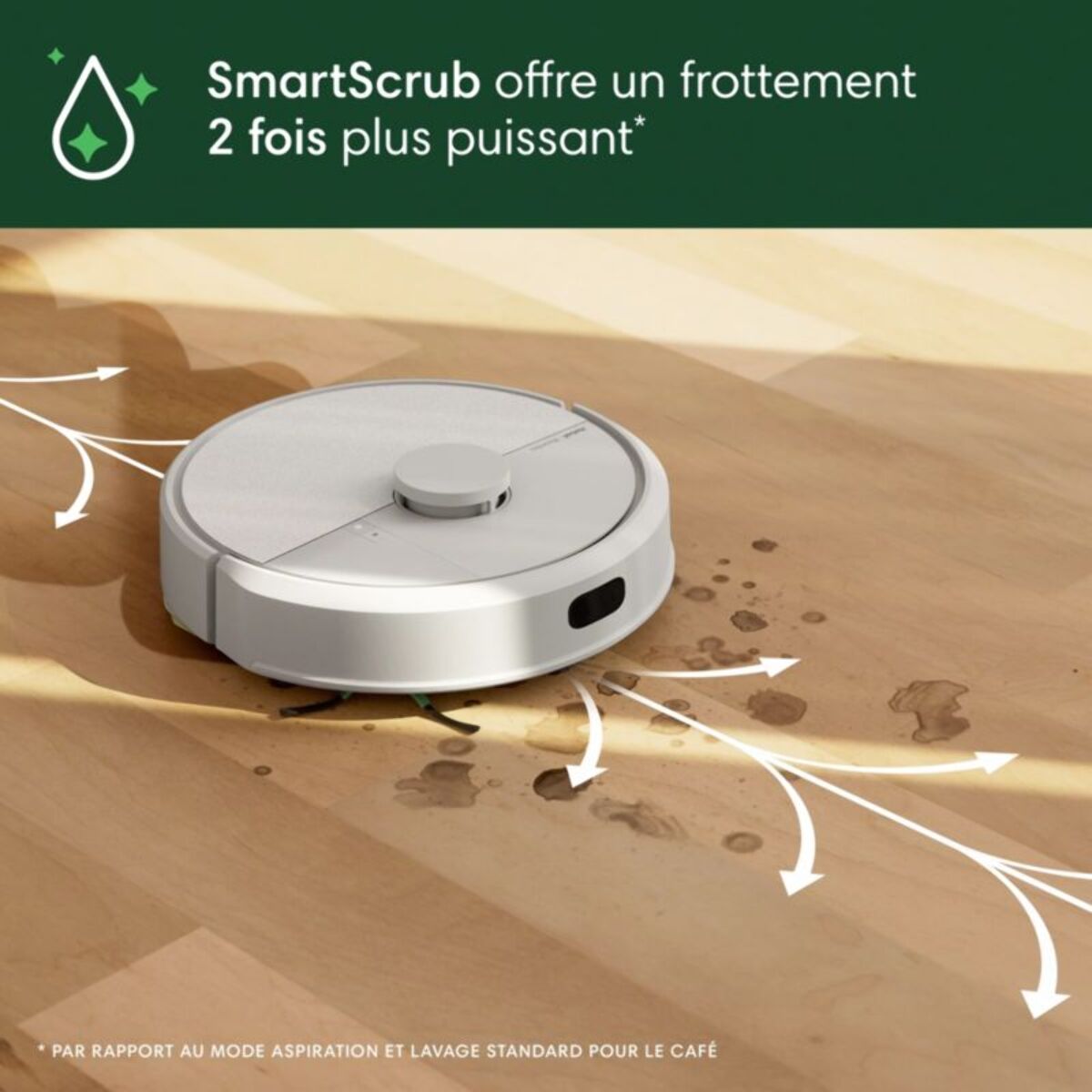 Aspirateur robot IROBOT Roomba 105 Combo Y311240