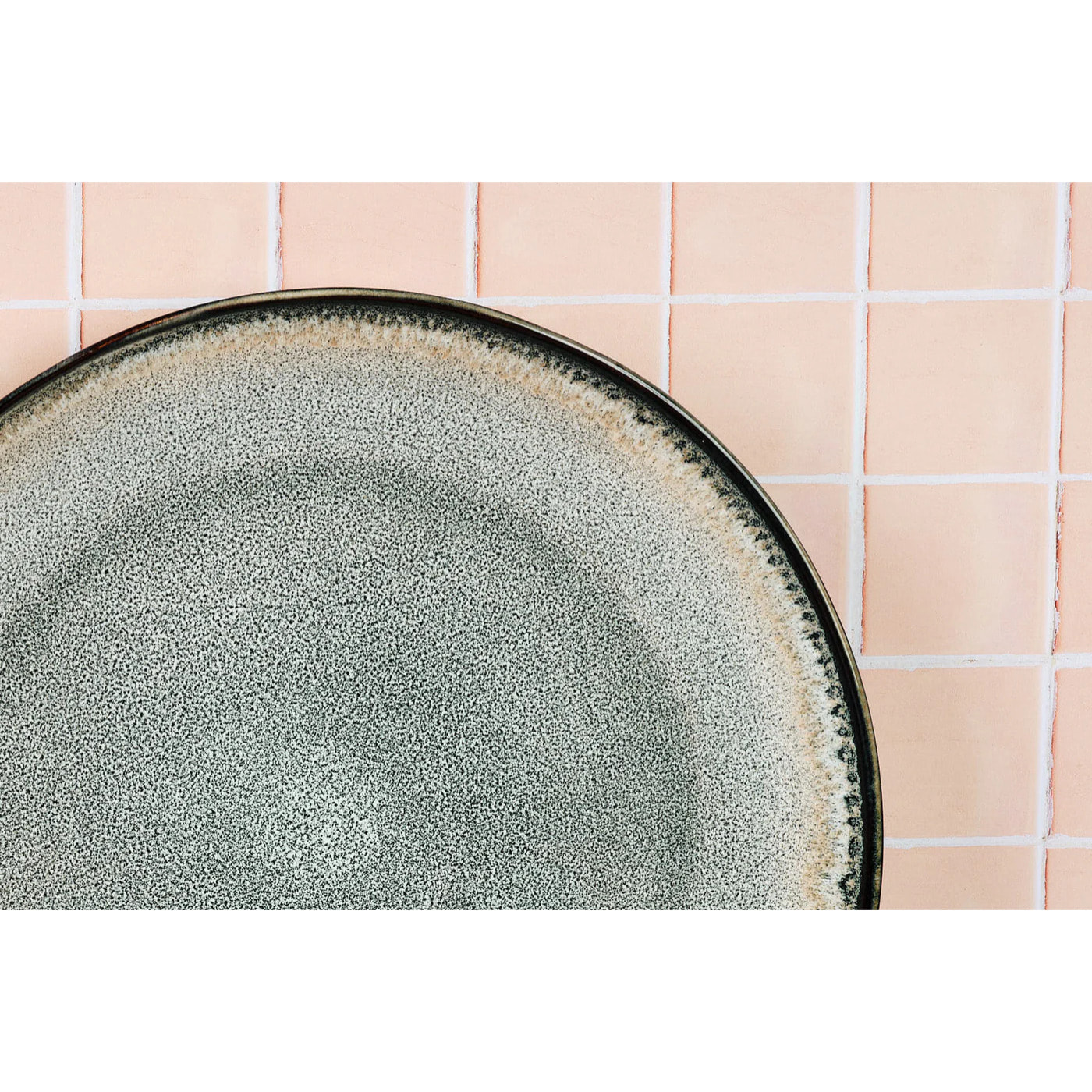 Plateau de service GENESIS Ø33cm - Terre