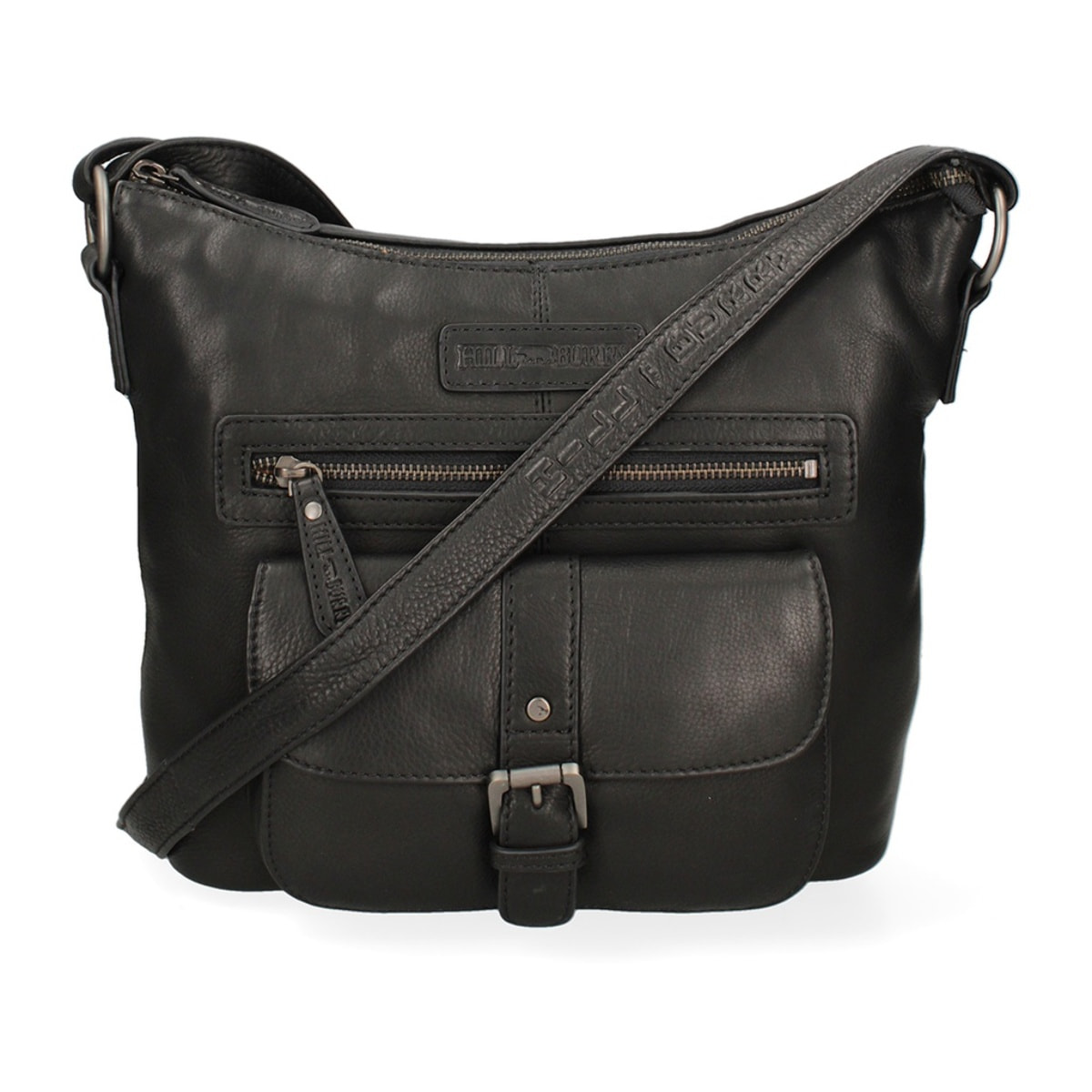 Borsa a tracolla da uomo - Modello False - Vera pelle - 31.0 x 23.0 x 12.0 cm