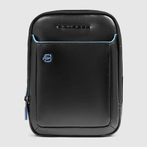 Piquadro Borsello in pelle porta iPad®mini con tasca per AirPods® e protezione RFID