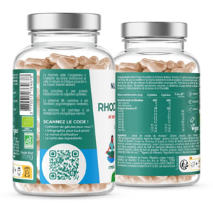 Nutri&Co Rhodiola Rosea Bio Anti Stress Fatigue Anxiété - 60 gélules Vegan