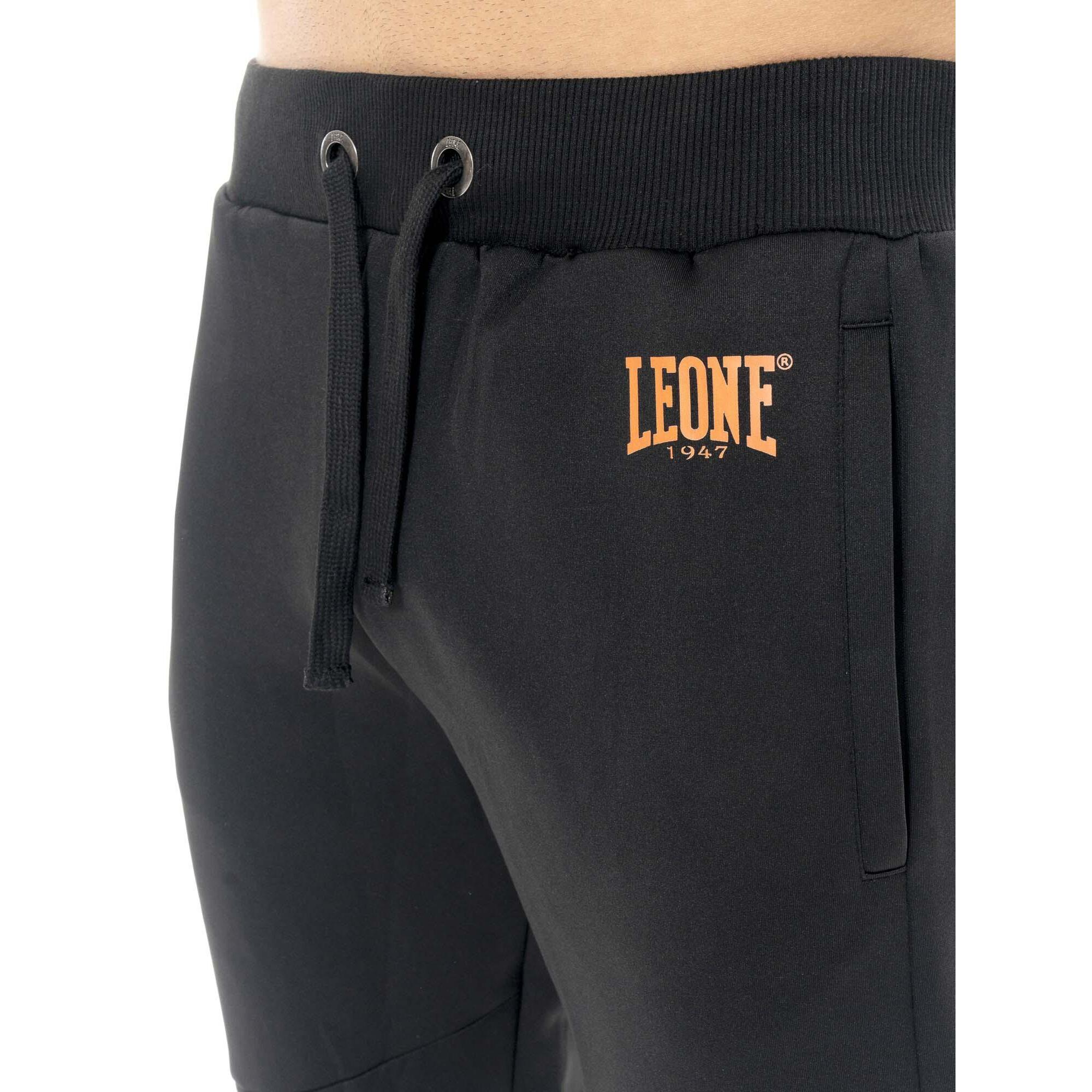 Tuta da uomo in tessuto tecnico con cappuccio e zip Leone 1947 Tech