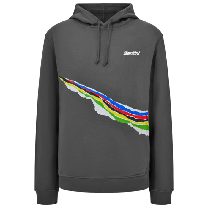 Uci Gravel Wc 2025 - Felpa - Grigio - Unisex