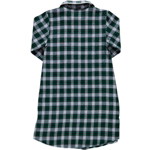 PACK Camicia da notte mamma e bimba DONNA BAMBINA scozzese rosso