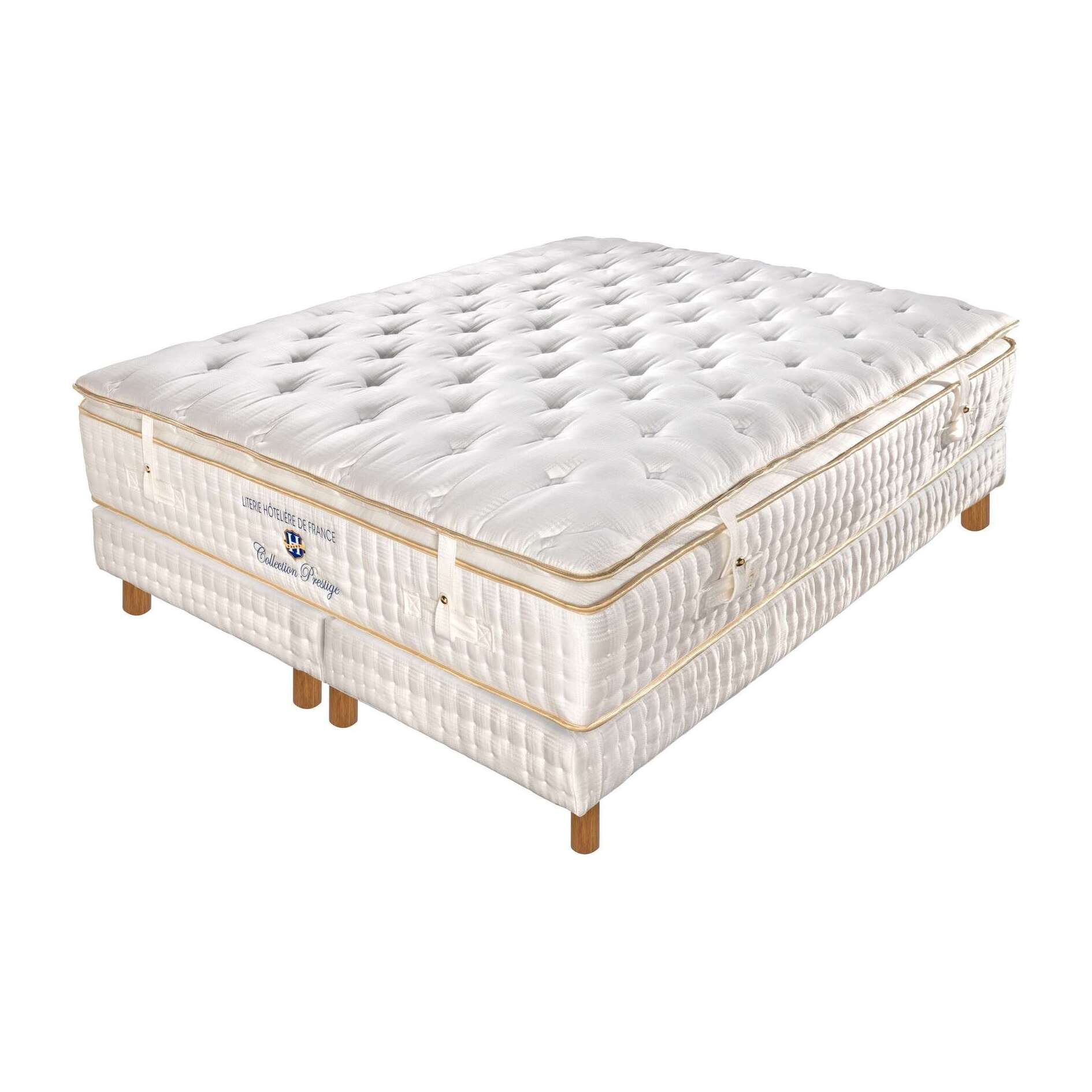 ENSEMBLE Prestige - Matelas 2 Places + 2 Sommiers