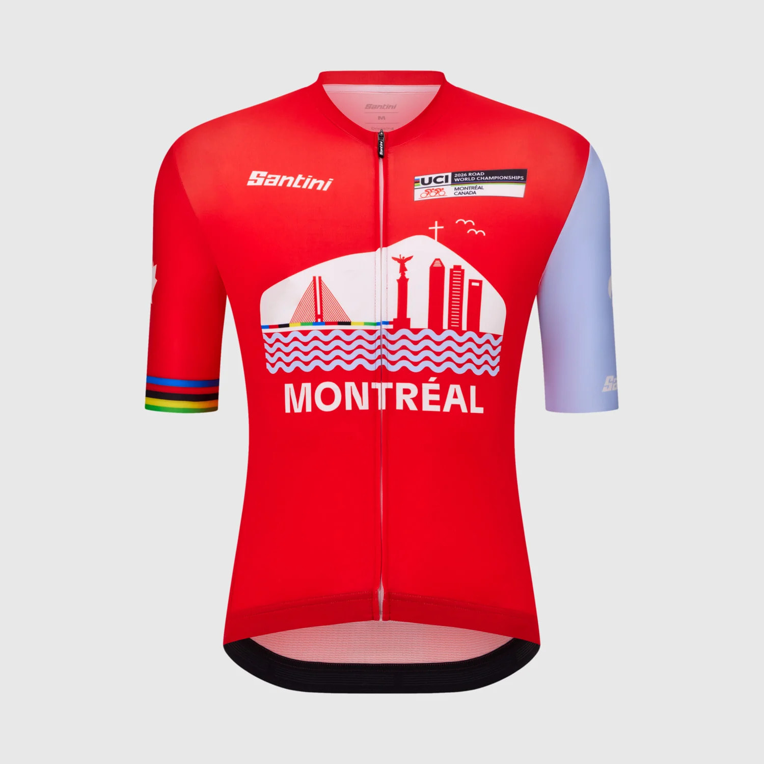 2026 Uci Road World Championships Montréal Jersey - Imprimé