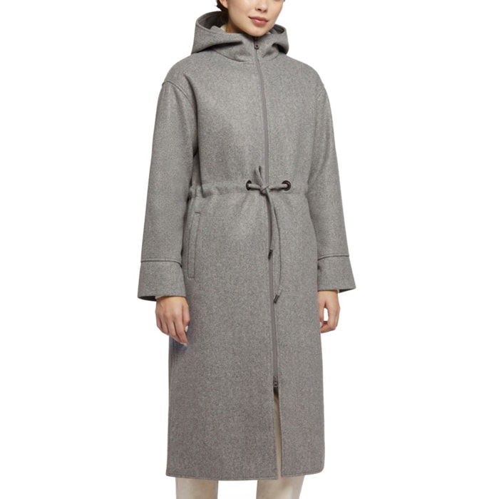 Abrigos Mujer de la marca GEOX  modelo W DORALEA LONG COAT Gray