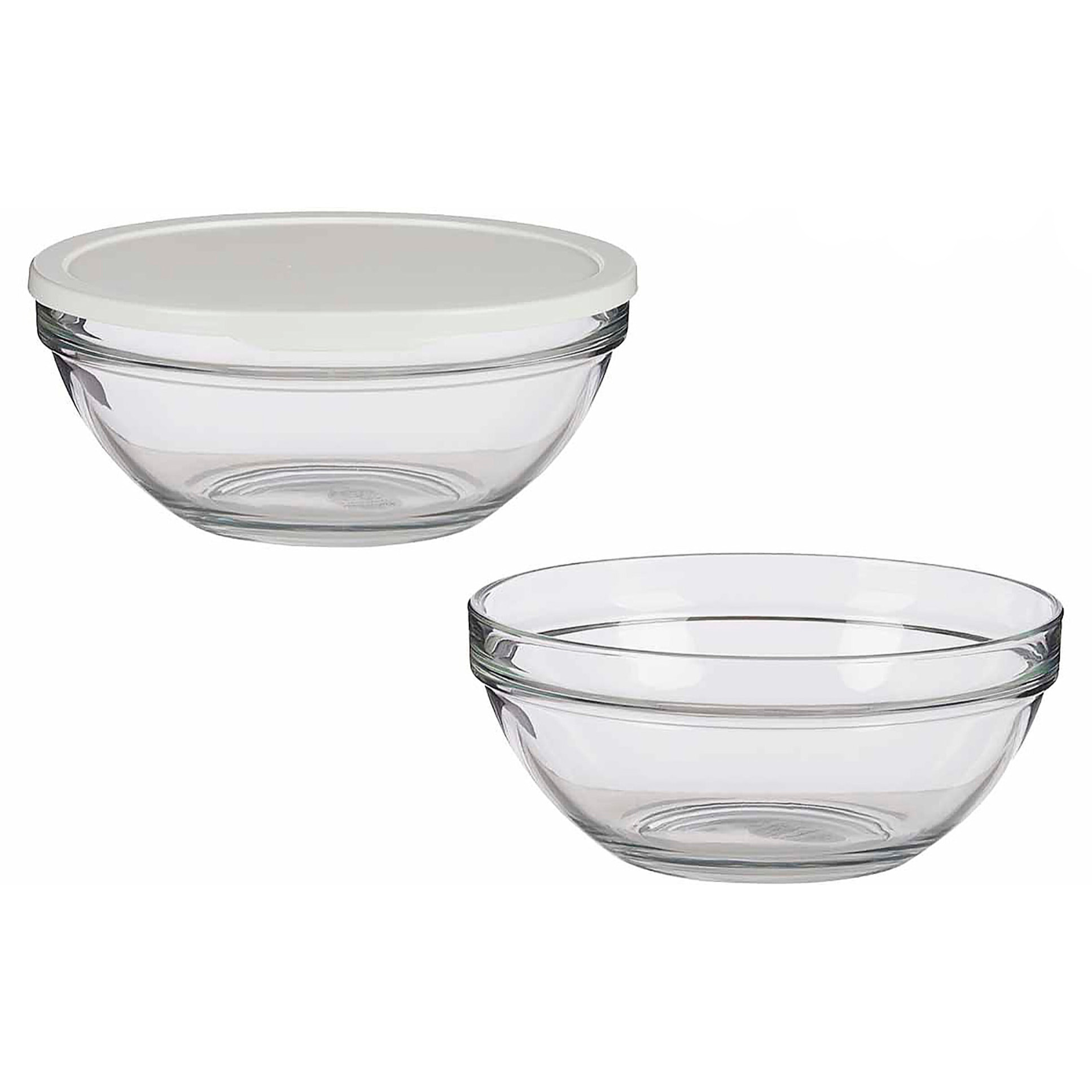 Fiambrera redonda con tapa 2500 ml.