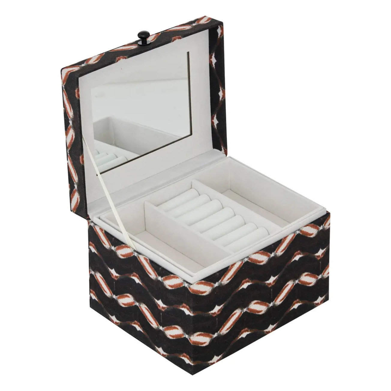 Boîte à bijoux Wonja noir 18x13cm