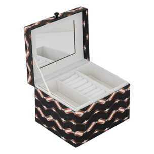 Boîte à bijoux Wonja noir 18x13cm