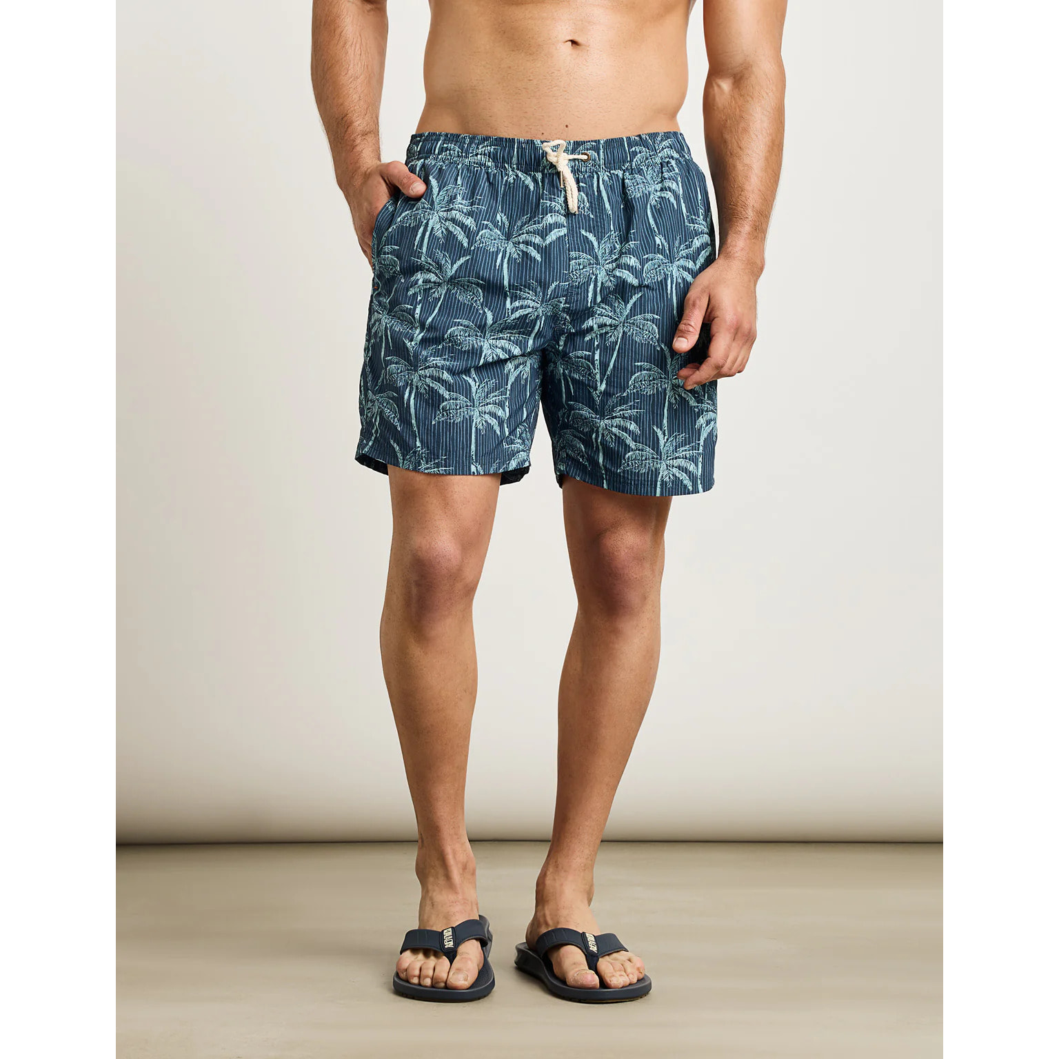 Bañador Regular Azul Marino - Alpha