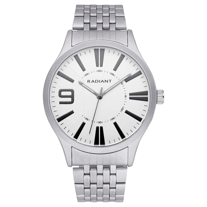 Reloj Radiant RA565201 Hombre Analogico Cuarzo con Correa de Acero inoxidable