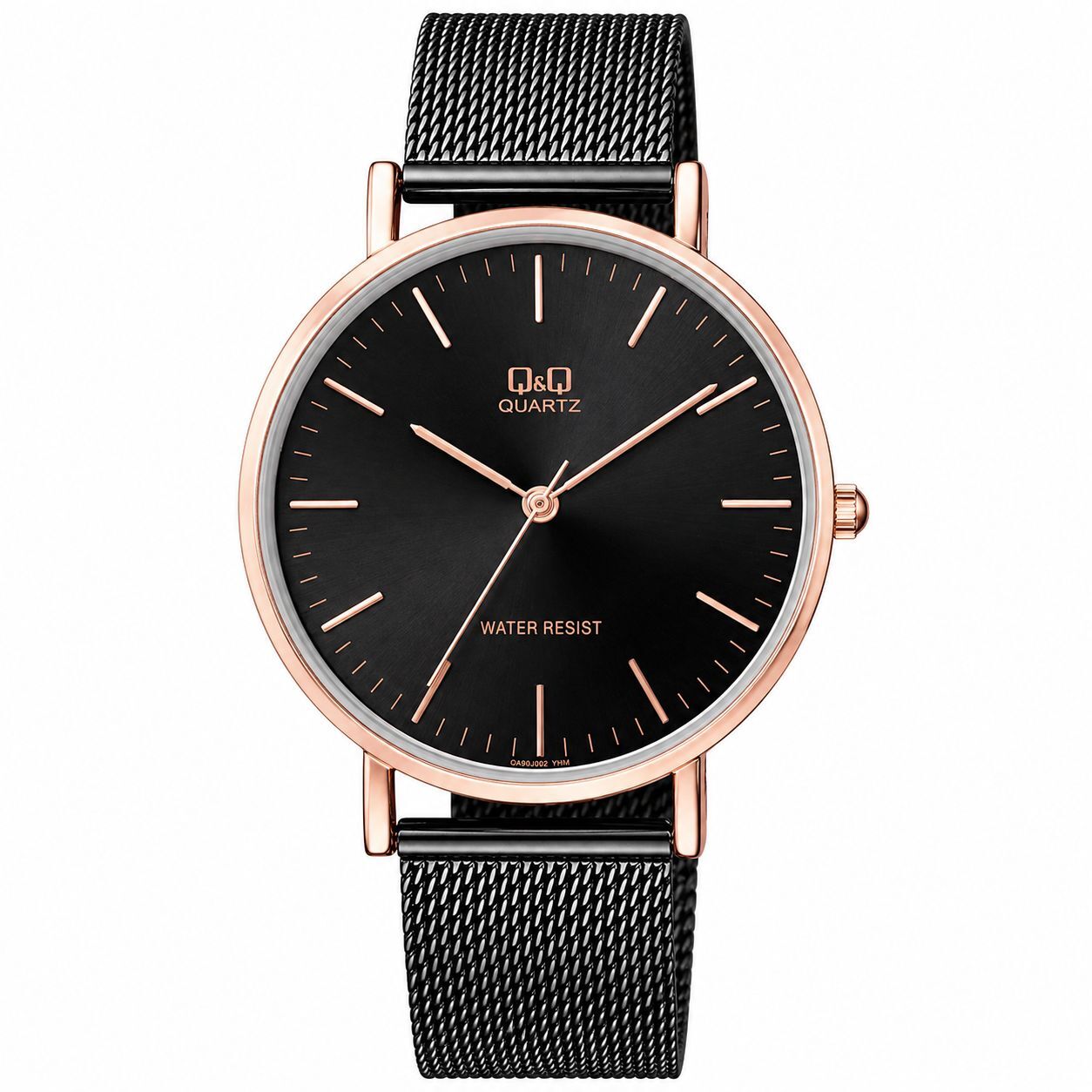 Reloj Q&q QA20J422Y Unisex Analogico Cuarzo con Correa de Acero inoxidable