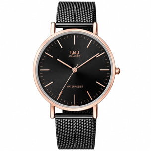 Reloj Q&q QA20J422Y Unisex Analogico Cuarzo con Correa de Acero inoxidable