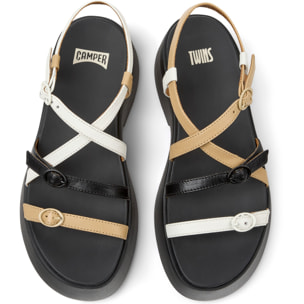 Sandali - CAMPER Tasha Twins - Multicolore - Pelle liscia
