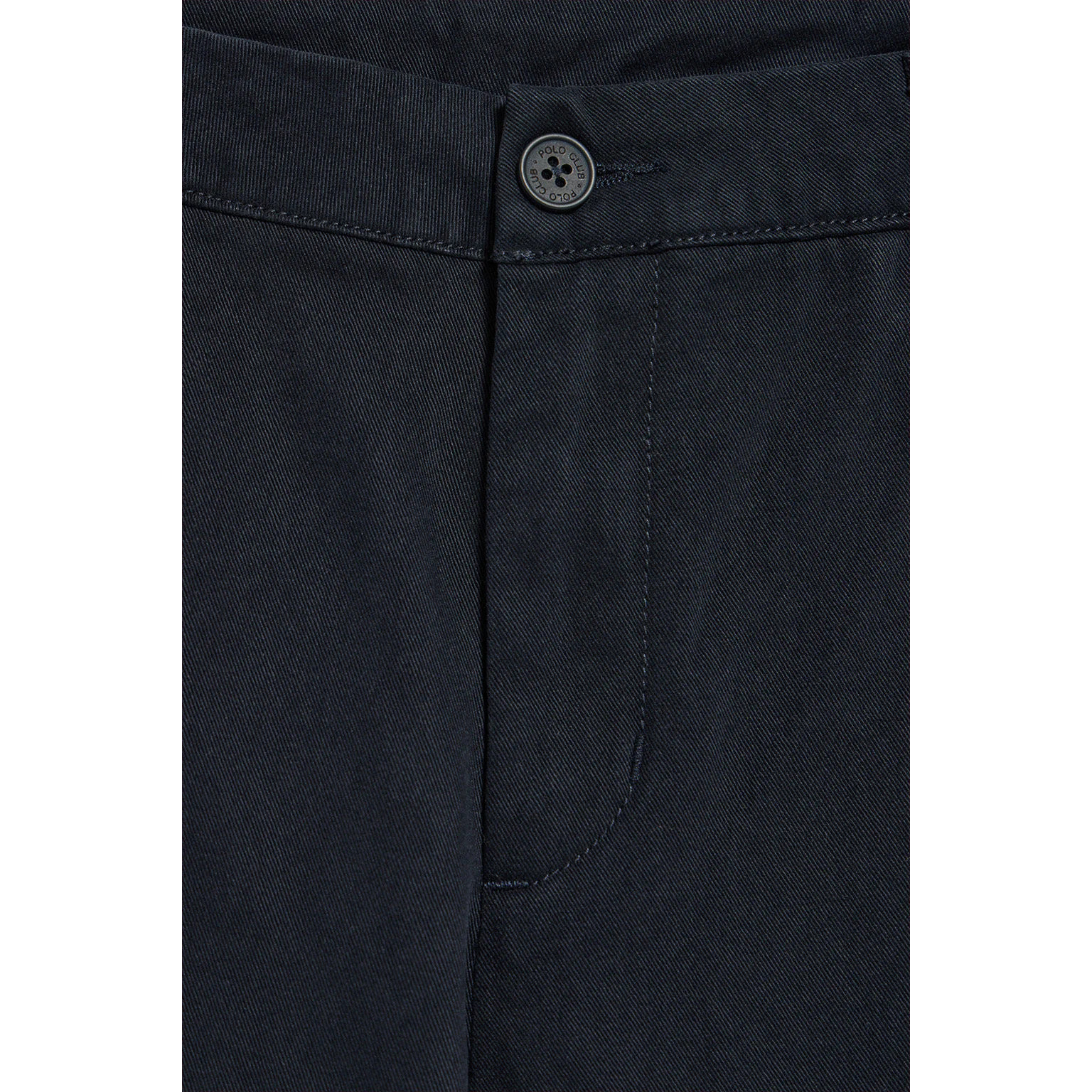 Pantaloni chino Vanya blu marino con ricamo Polo Club