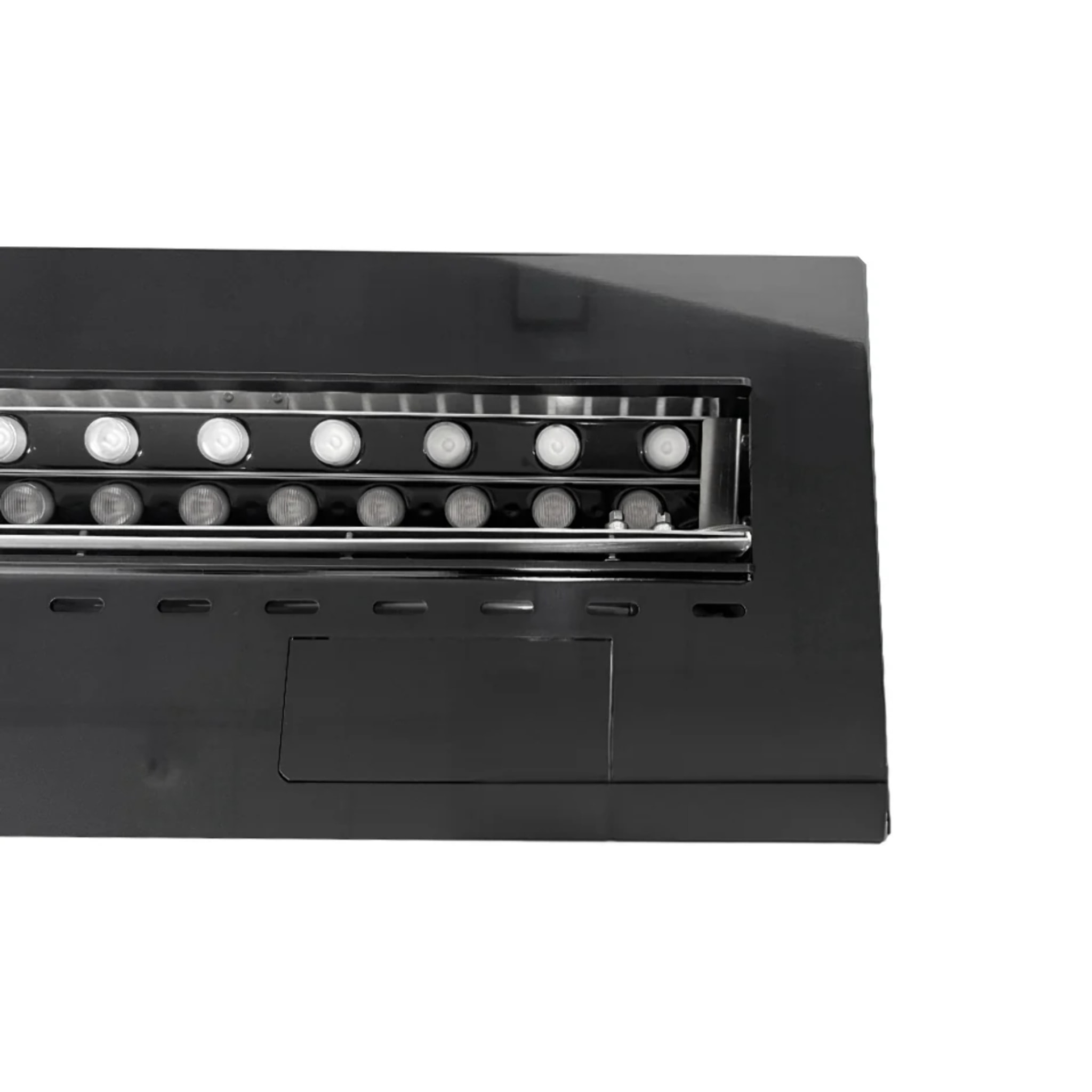 Vapor 3D 100 - Inserto Camino Decorativo ad Acqua Senza Calore 100x17,8x22,7 cm con Effetto Fiamma a LED 3D