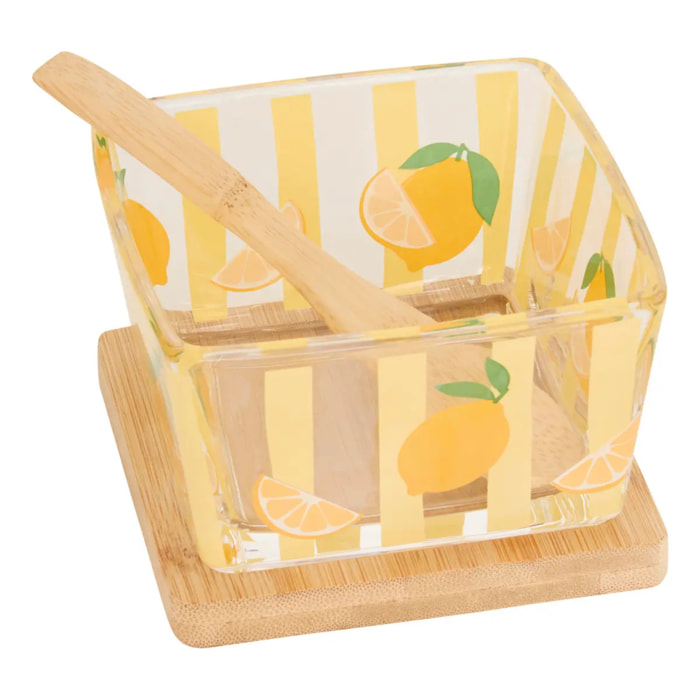Set apéritif 3 coupelles Fruity