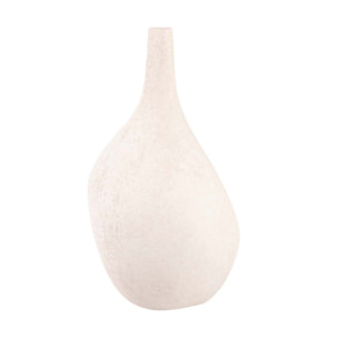 Florero Ceramica Beige 25x20x42 Cm