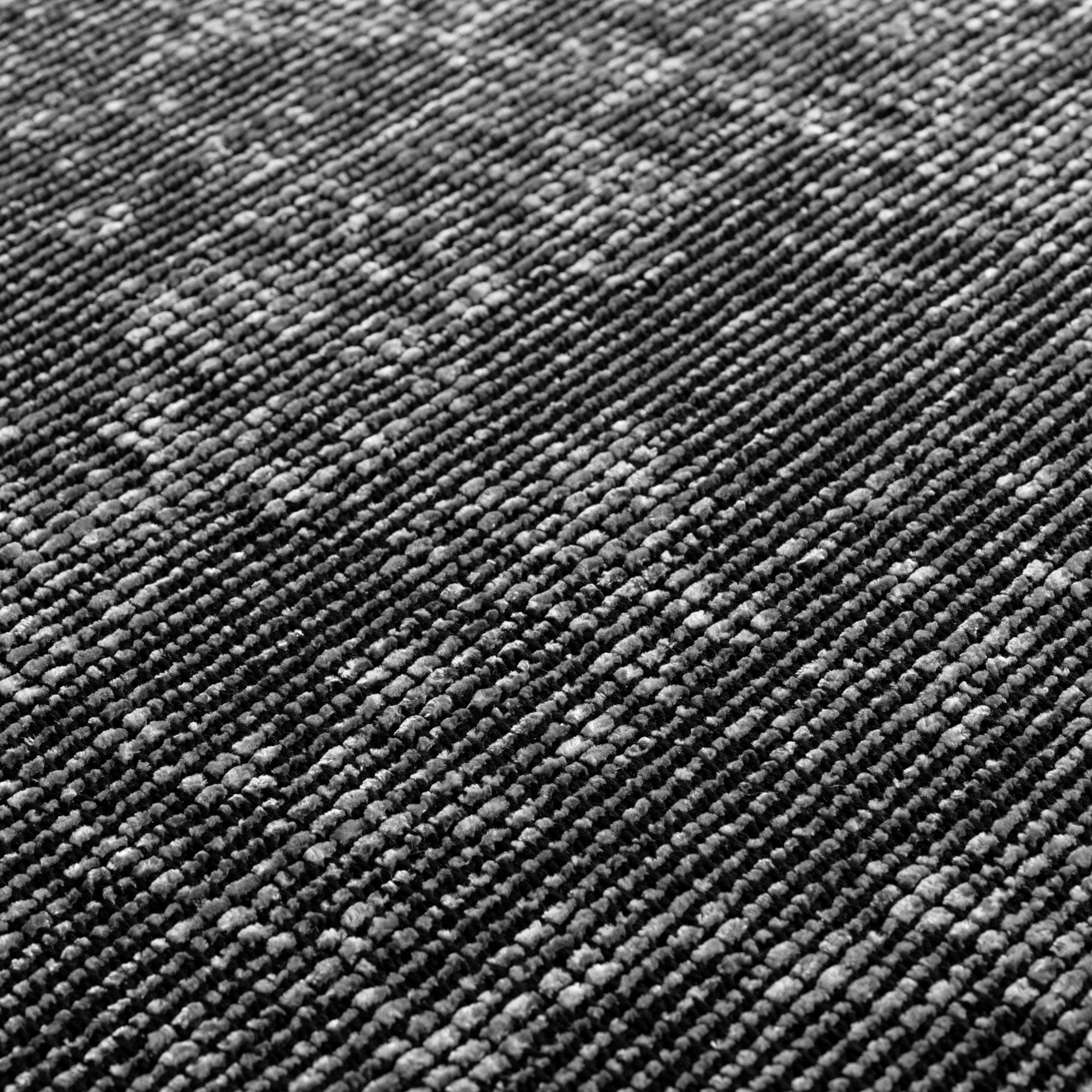 MIRA - Tapis de salon gris au design abstrait