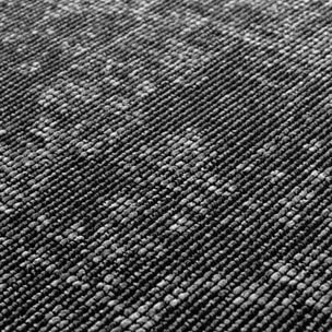 MIRA - Tapis de salon gris au design abstrait